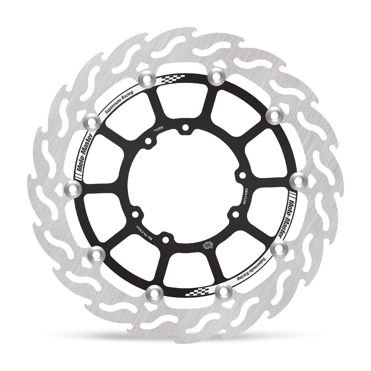 Moto-Master Bremsscheibe Flame vorn schwim. Supermoto Racing 320 Ø 320 mm | LK 117 mm (Art. m112228)