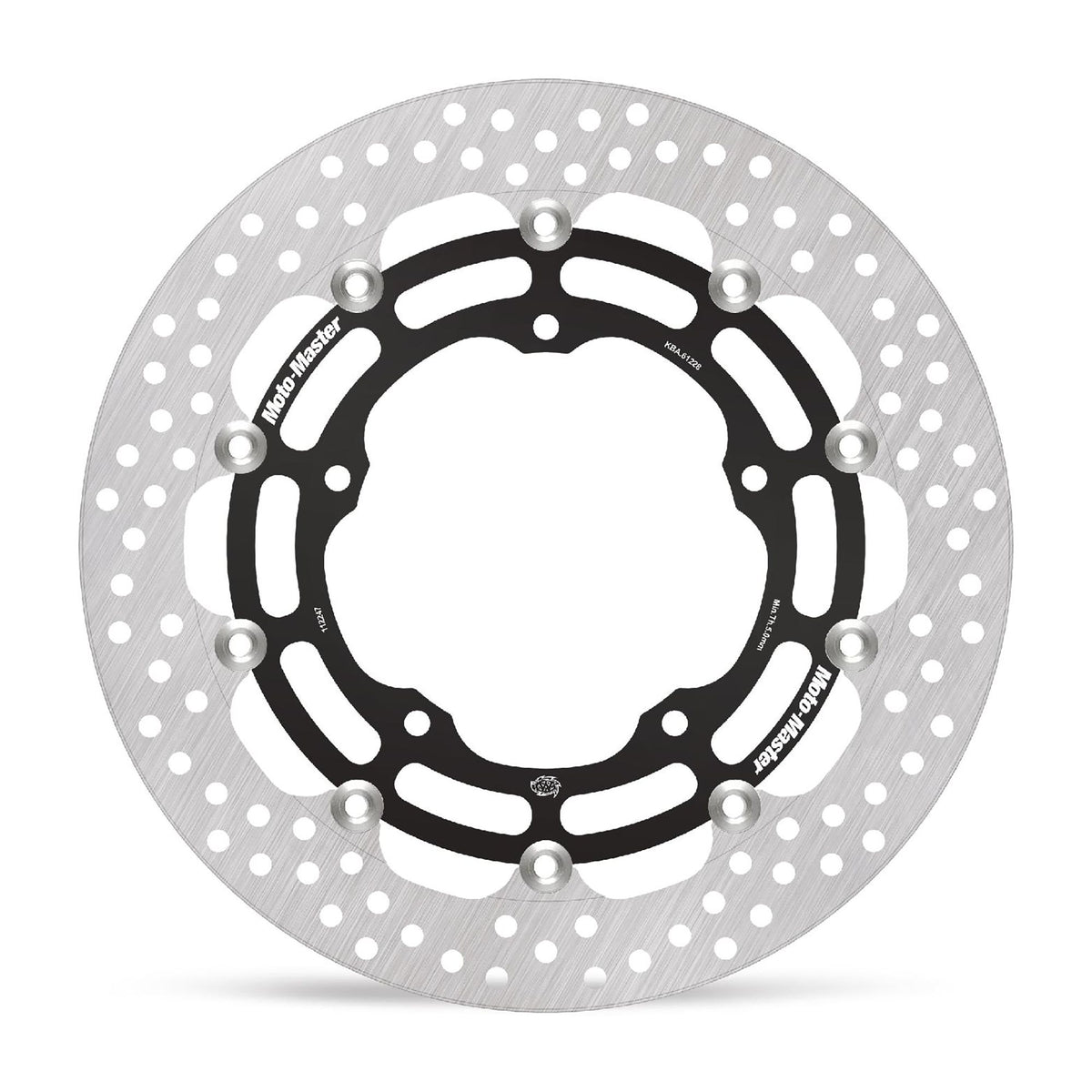 Moto-Master Bremsscheibe Halo vorn schwimmend Racing - 5,5mm mit ABE Ø 320 mm | LK 150 mm (Art. m112247)