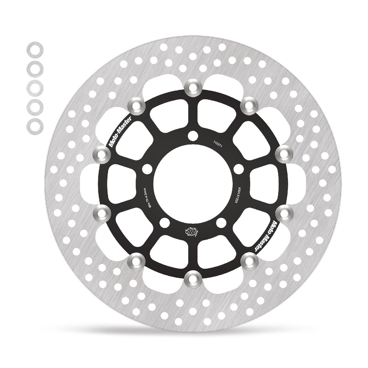 Moto-Master Bremsscheibe Halo vorn links schwimmend mit ABE Ø 310 mm | LK 100,5 mm