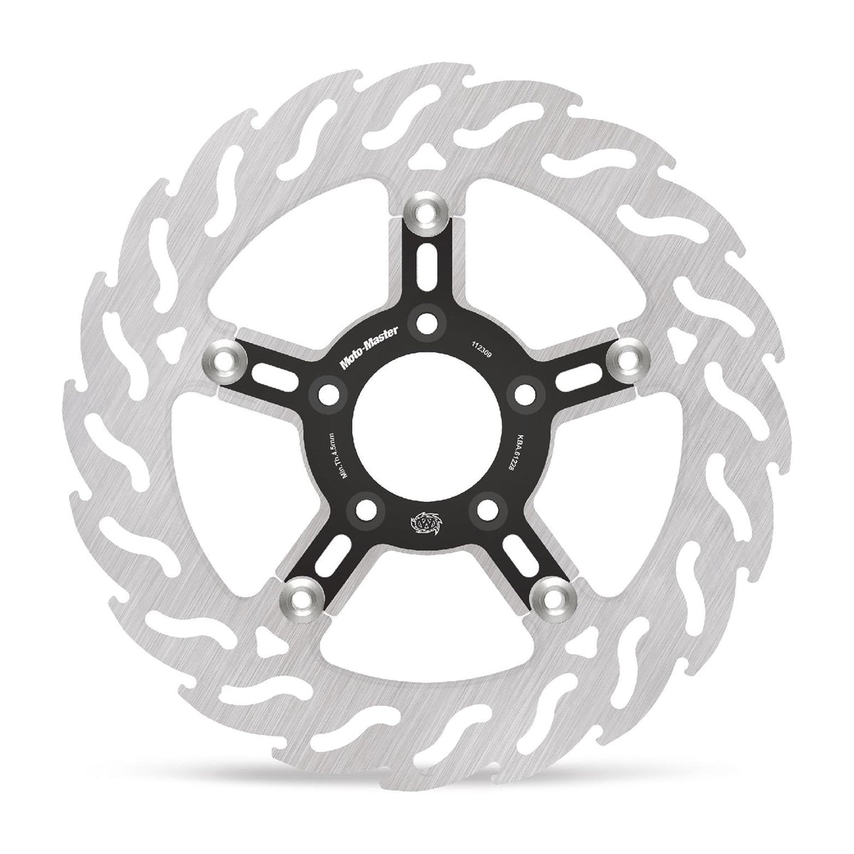 Moto-Master Bremsscheibe Flame vorn links schwimmend Alu-Innenring Ø 292 mm | LK 82,6 mm 44156-00, Harley-Davidson 44156-00