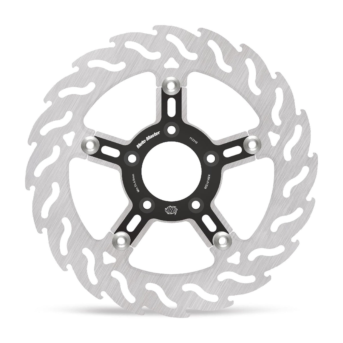 Moto-Master Bremsscheibe Flame vorn rechts schwimmend Alu-Innenring Ø 292 mm | LK 82,6 mm 44156-00, Harley-Davidson 44156-00