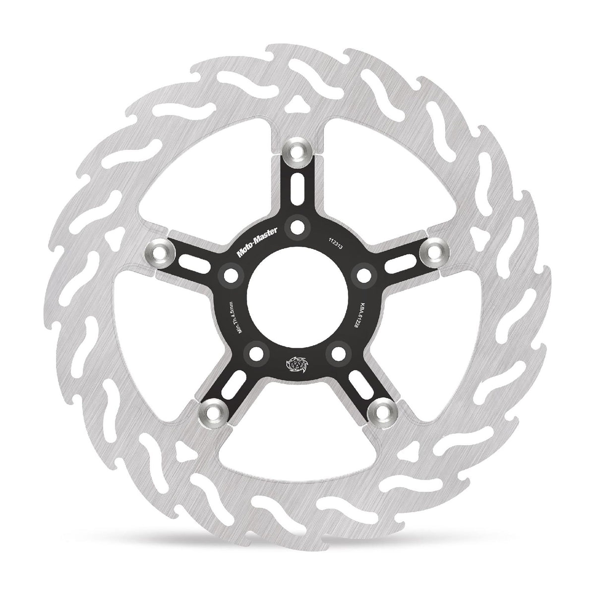 Moto-Master Bremsscheibe Flame vorn rechts schwimmend Alu-Innenring Ø 300 mm | LK 82,6 mm