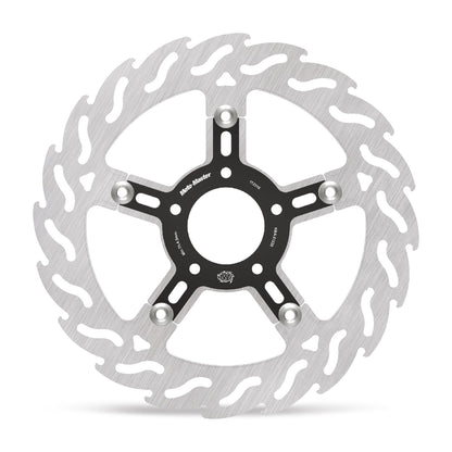 Moto-Master Bremsscheibe Flame vorn links schwimmend Alu-Innenring Ø 300 mm | LK 82,6 mm 46717-10, Harley-Davidson 46717-10