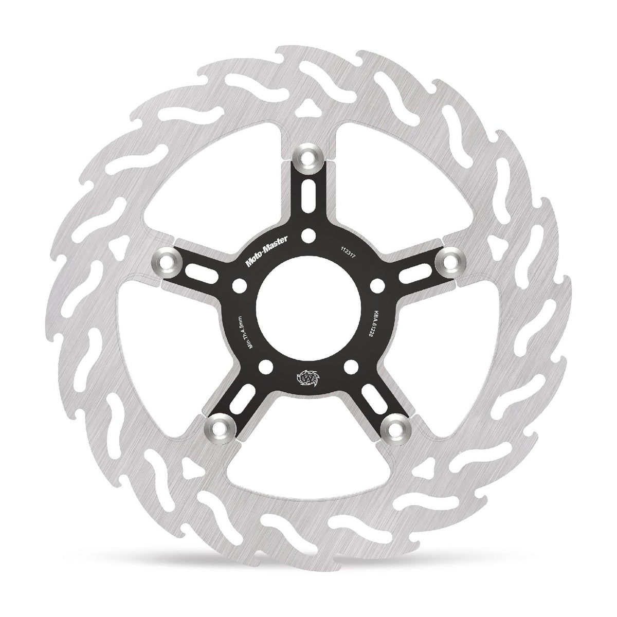 Moto-Master Bremsscheibe Flame vorn rechts schwimmend Alu-Innenring Ø 300 mm | LK 82,6 mm 46717-10, Harley-Davidson 46717-10