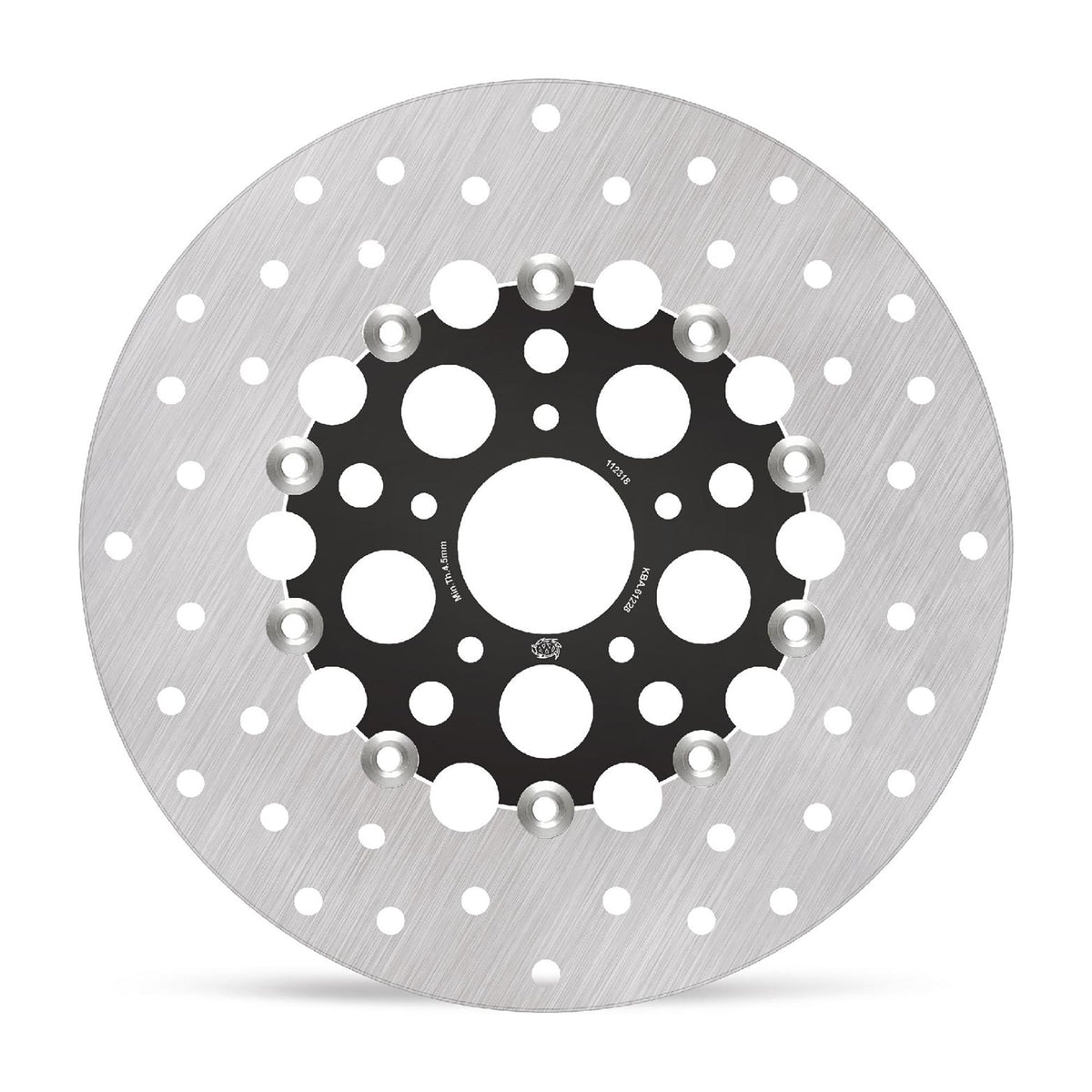 Moto-Master Bremsscheibe Kingman vorn schwimmend Alu-Innenring Ø 300 mm | LK 82,6 mm 46717-10, Harley-Davidson 46717-10