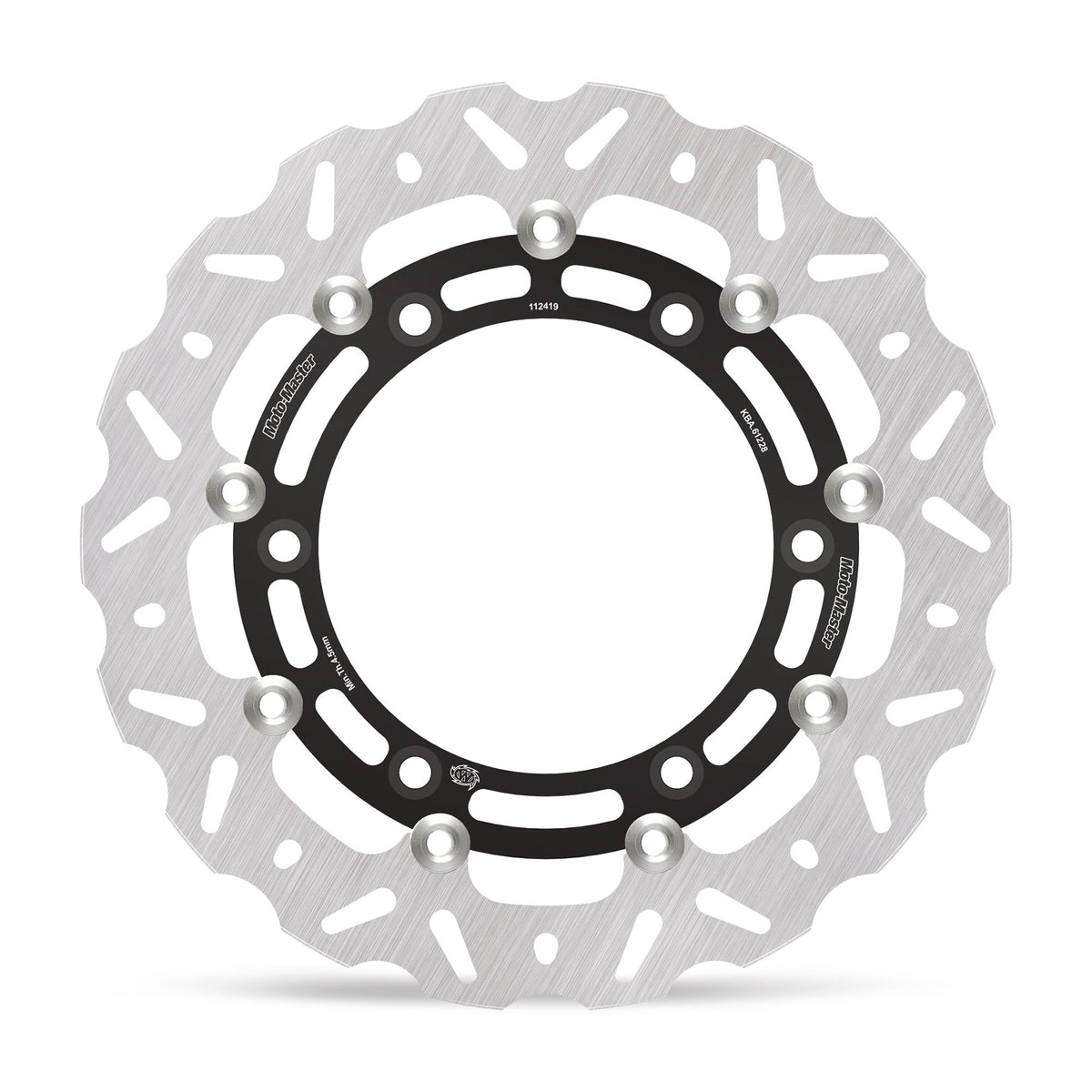 Moto-Master Bremsscheibe Nitro Road vorne schwimmend Ø 296 mm | LK 166 mm