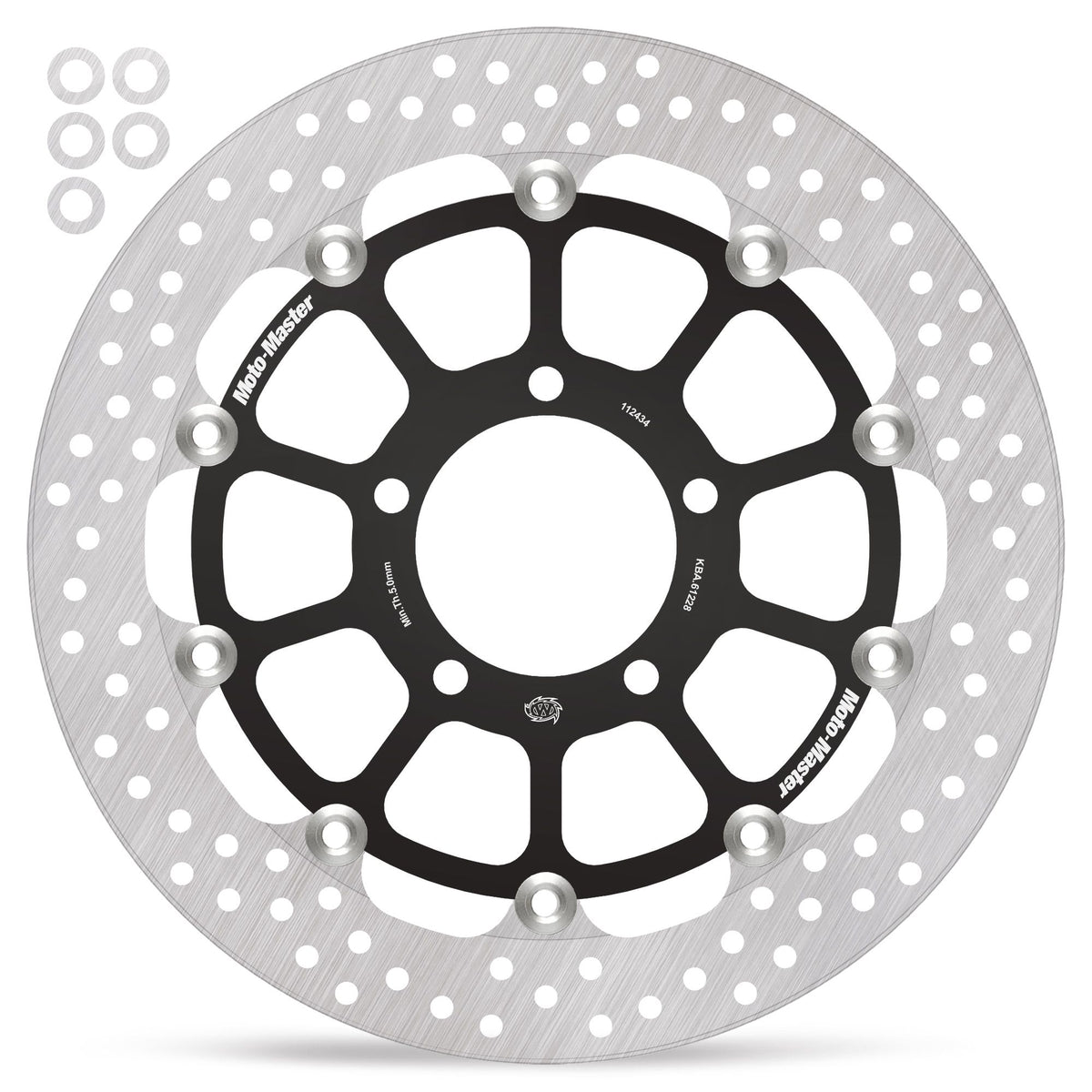 Moto-Master Bremsscheibe Halo vorn schwimmend Racing - 5,5mm mit ABE Ø 320 mm | LK 100 mm