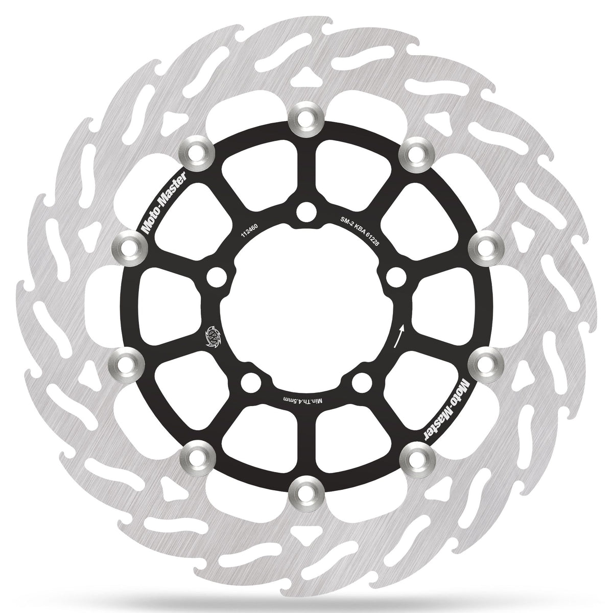Moto-Master Bremsscheibe Flame vorn links schwimmend mit ABE Ø 310 mm | LK 100,5 mm (Art. m112460)