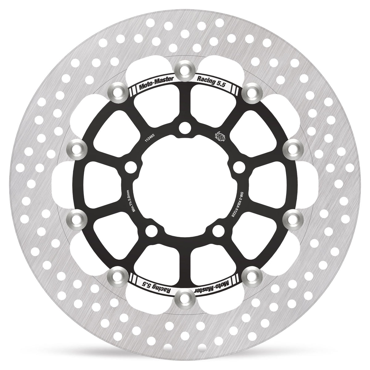 Moto-Master Bremsscheibe Halo vorn schwimmend Racing - 5,5mm mit ABE Ø 310 mm | LK 100,5 mm (Art. m112465)