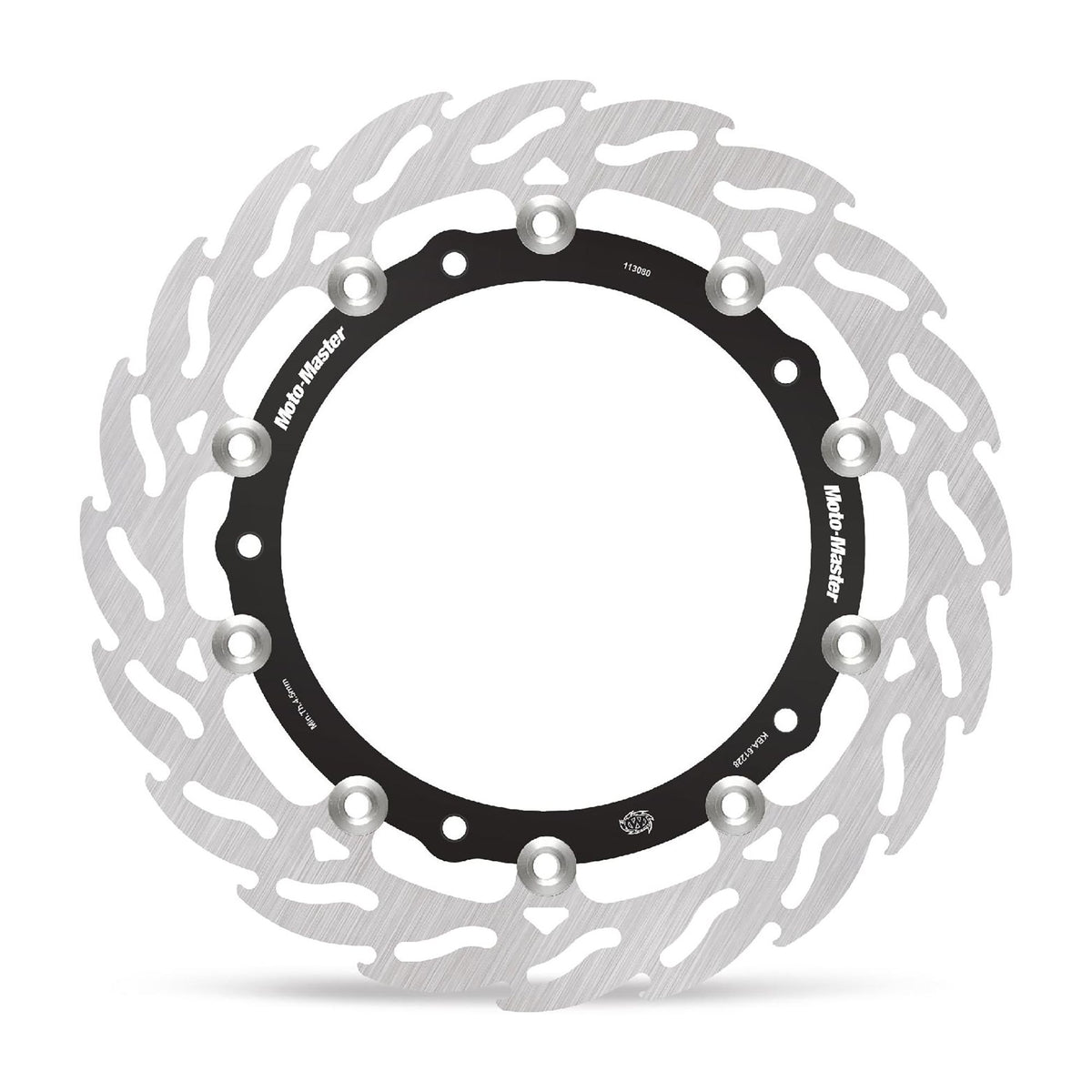 Moto-Master Bremsscheibe Flame vorn links schwimmend mit ABE Ø 320 mm | LK 203 mm (Art. m113080)