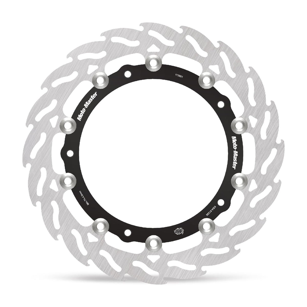 Moto-Master Bremsscheibe Flame vorn rechts schwimmend mit ABE Ø 320 mm | LK 203 mm (Art. m113081)
