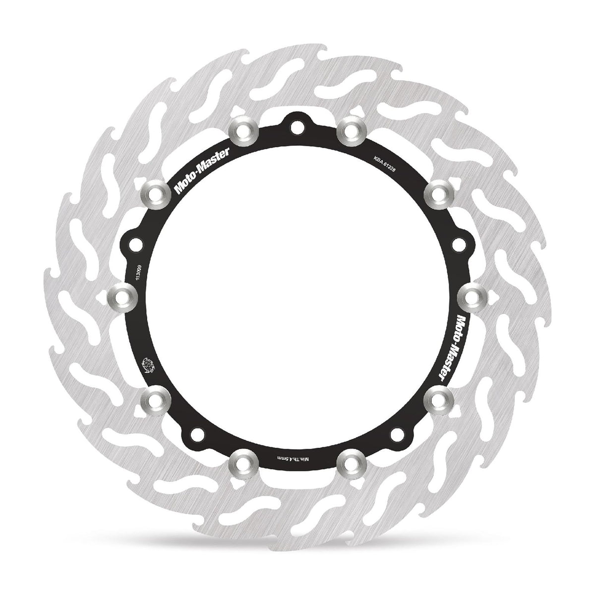 Moto-Master Bremsscheibe Flame vorn links schwimmend mit ABE Ø 305 mm | LK 203 mm (Art. m113099)