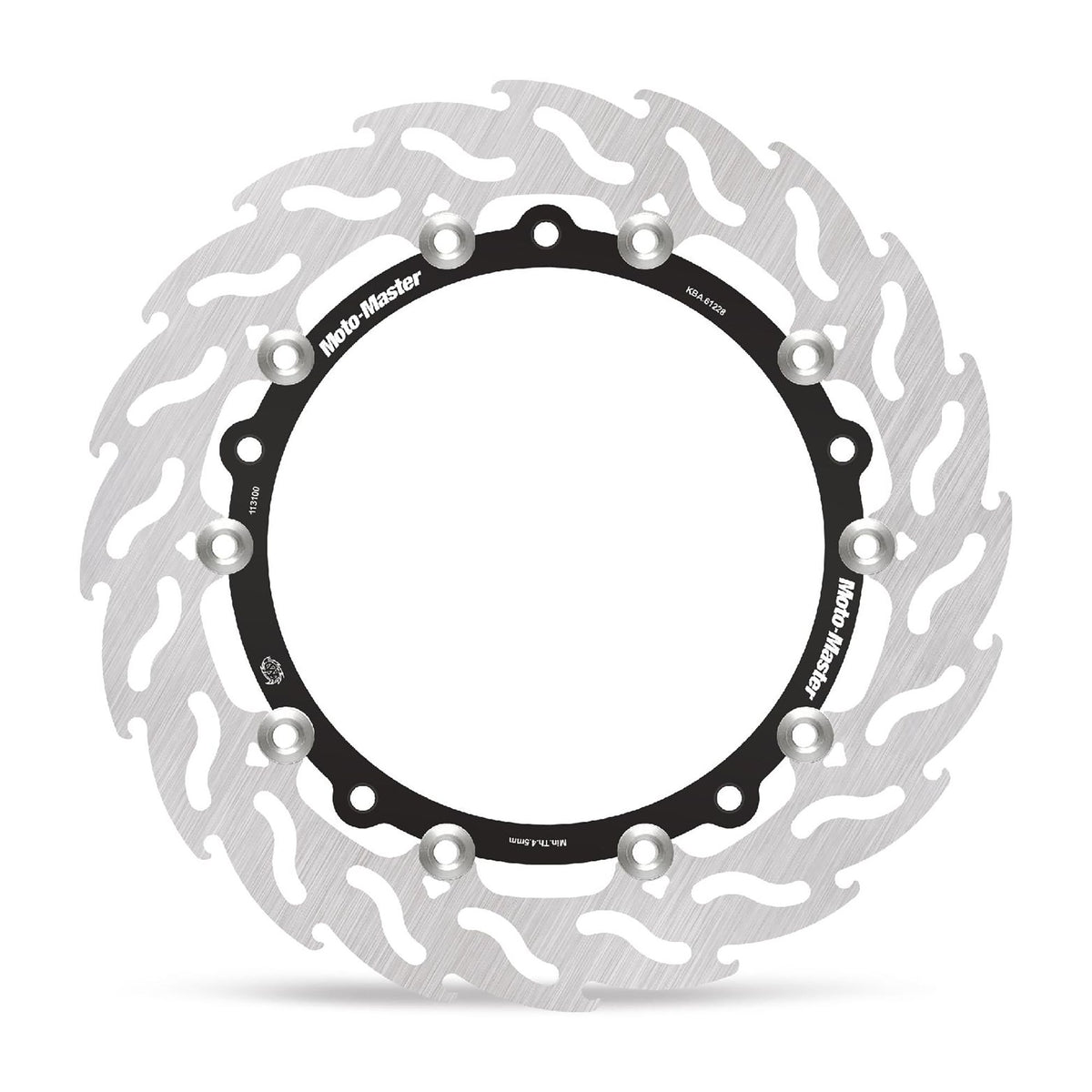 Moto-Master Bremsscheibe Flame vorn rechts schwimmend mit ABE Ø 305 mm | LK 203 mm (Art. m113100)