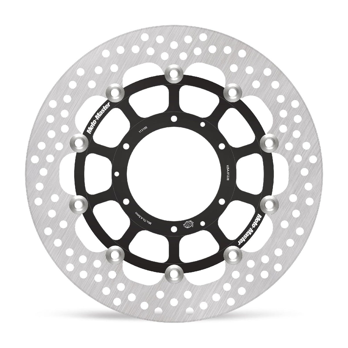 Moto-Master Bremsscheibe Halo vorn schwimmend mit ABE Ø 296 mm | LK 110 mm (Art. m113108)