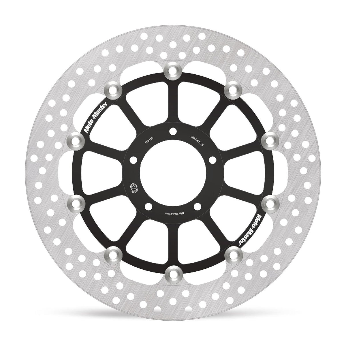 Moto-Master Bremsscheibe Halo vorn schwimmend Racing - 5,5mm mit ABE Ø 320 mm | LK 90 mm (Art. m113156)
