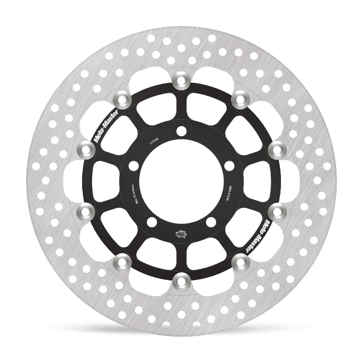 Moto-Master Bremsscheibe Halo vorn schwimmend Racing - 5,5mm mit ABE Ø 310 mm | LK 100,5 mm (Art. m113160)