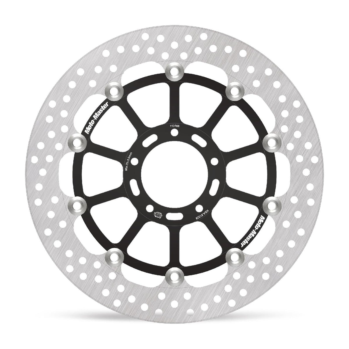Moto-Master Bremsscheibe Halo vorn schwimmend Racing - 5,5mm mit ABE Ø 320 mm | LK 90 mm (Art. m113166)