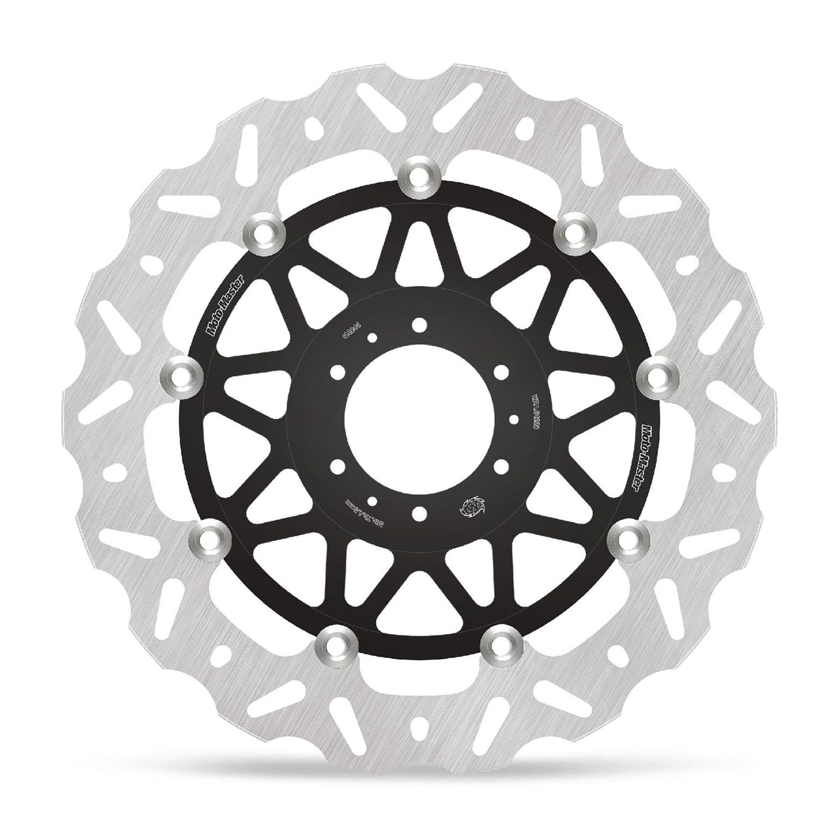 Moto-Master Bremsscheibe Nitro Road vorne schwimmend mit ABE Ø 296 mm | LK 78 mm
