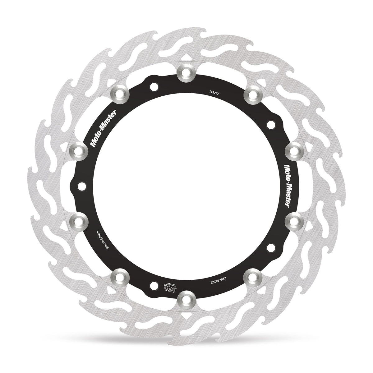 Moto-Master Bremsscheibe Racing Flame vorne links schwimmend 5,5mm