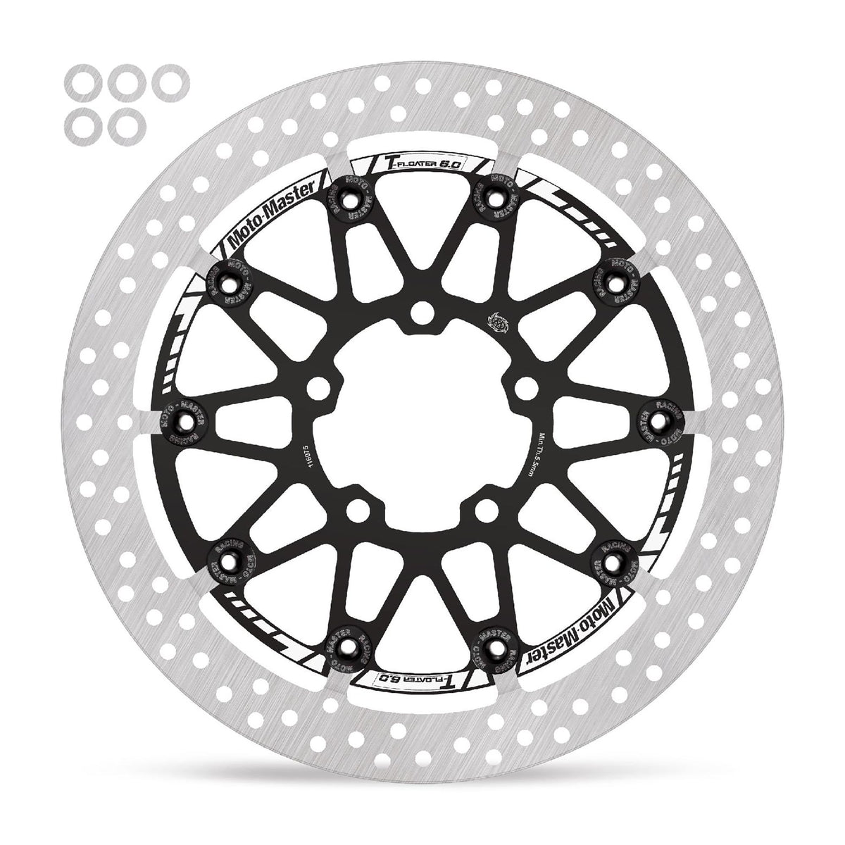 Moto-Master Bremsscheibe Halo T-Floater Racing - 6,0 mm Ø 329 mm | LK 100 mm
