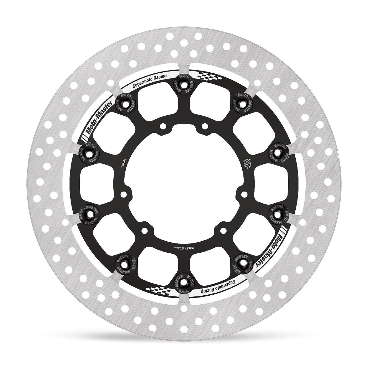 Moto-Master Bremsscheibe Halo T-Floater Supermoto Racing 300 Ø 300 mm | LK 117 mm | 6 Loch