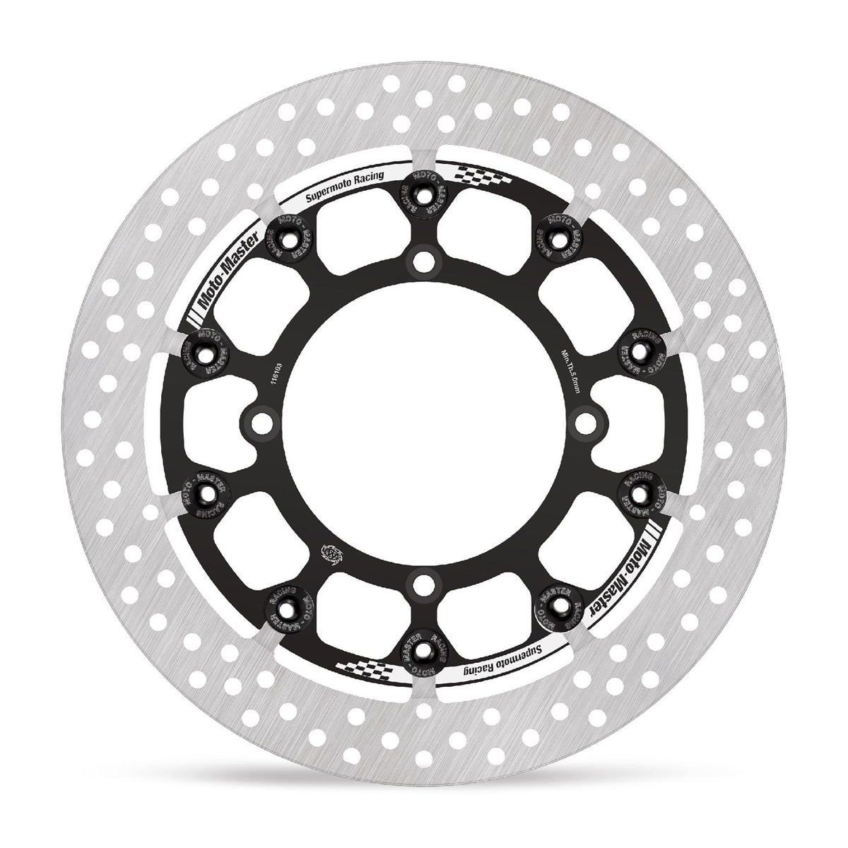 Moto-Master Bremsscheibe Halo T-Floater Supermoto Racing 300 Ø 300 mm | LK 134 mm | 4 Loch