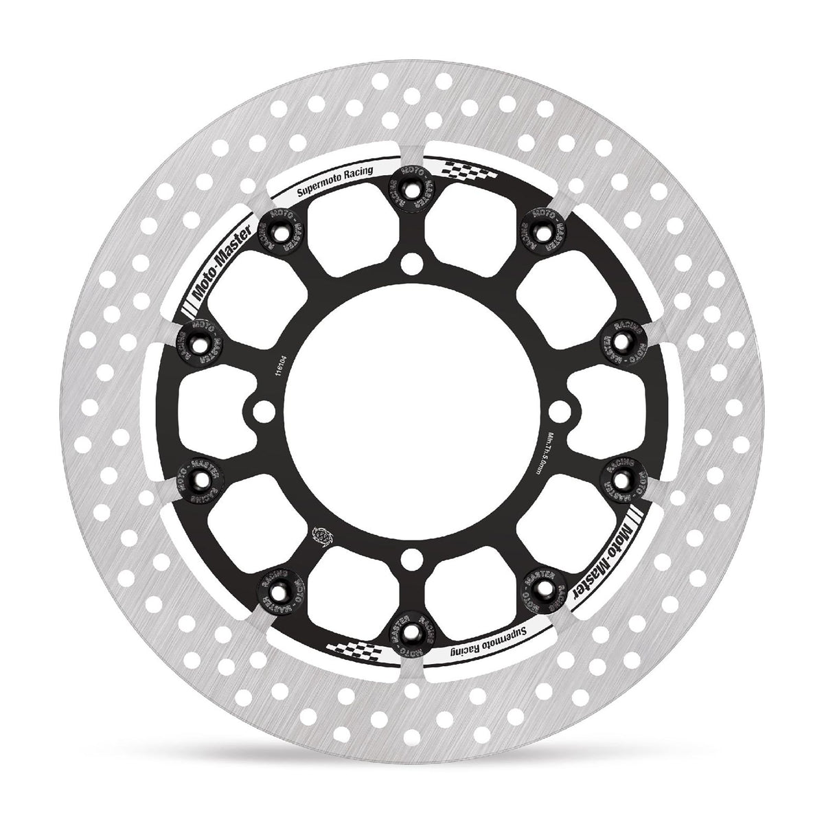 Moto-Master Bremsscheibe Halo T-Floater Supermoto Racing 300 Ø 300 mm | LK 126 mm | 4 Loch