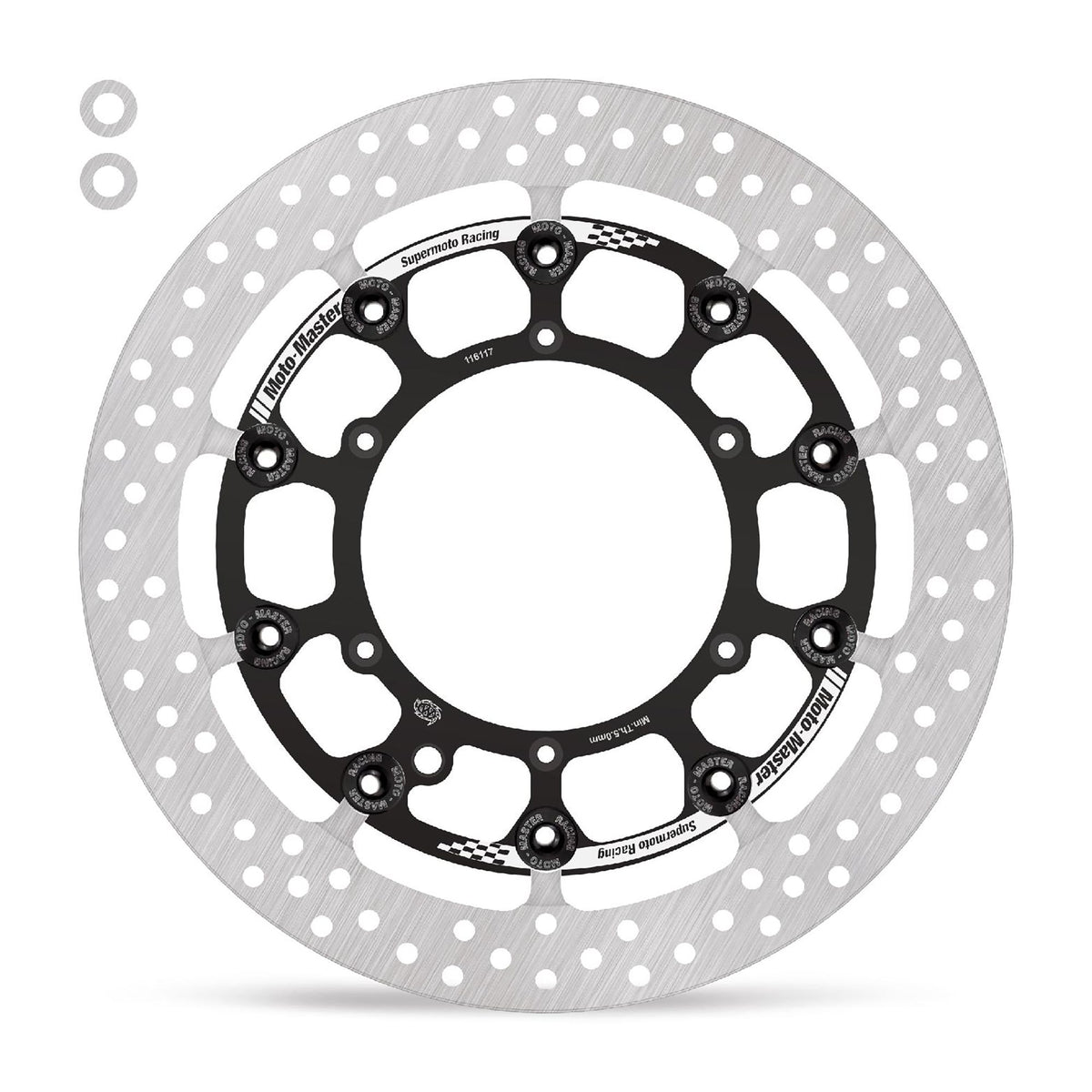 Moto-Master Bremsscheibe Halo T-Floater Supermoto Racing 320 + Spacer