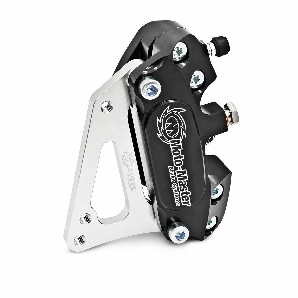Moto-Master Bremssattel Supermoto 4-Kolben inkl Adapter 320 +Bremsbeläge (Art. m210015)