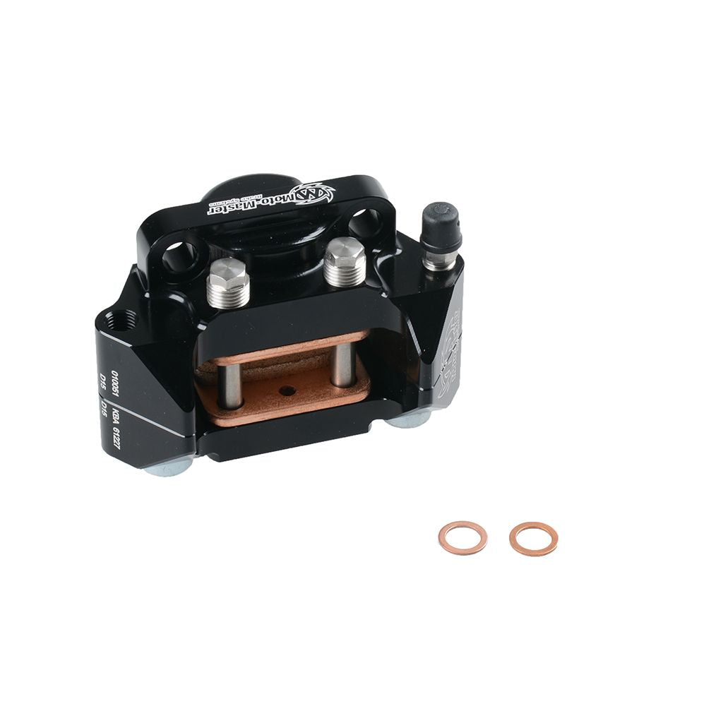 Moto-Master Bremssattel hinten 2-Kolben inklusive Bremsbeläge (Art. m210103)
