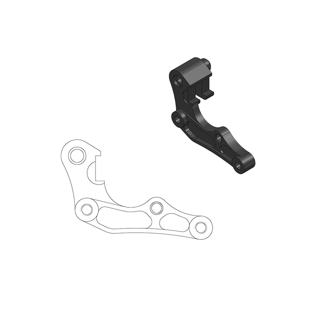 Moto-Master Bremssattel-Adapter Oversize MX 260 mm Ø (Art. m211002)