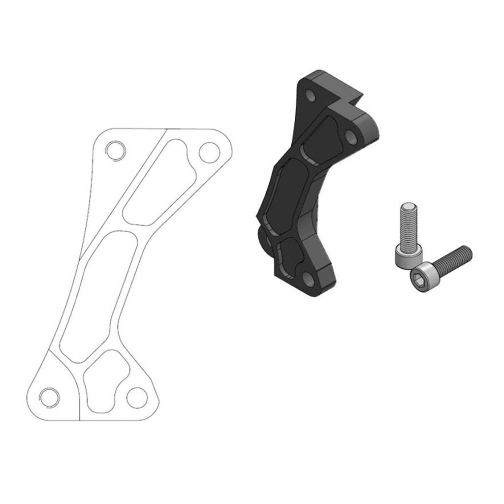 Moto-Master Bremssattel-Adapter Supermoto Street Adapter 320 mm Ø (Art. m211011)