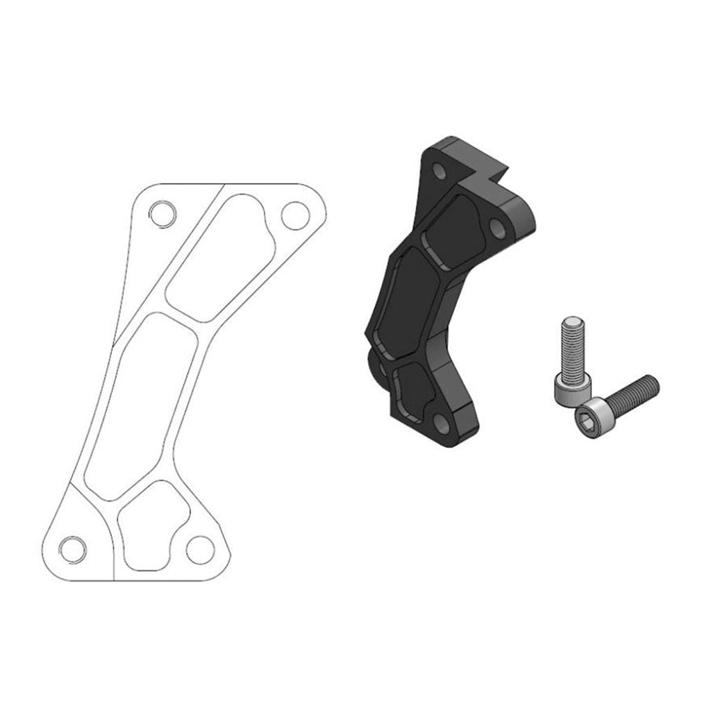 Moto-Master Bremssattel-Adapter Supermoto Street Adapter 320 mm Ø (Art. m211014)