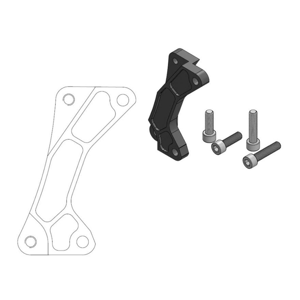Moto-Master Bremssattel-Adapter Supermoto Street Adapter 320 mm Ø (Art. m211033)