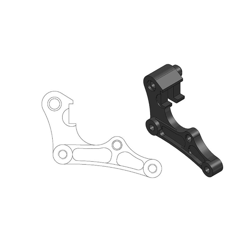Moto-Master Bremssattel-Adapter Oversize MX 270 mm Ø (Art. m211053)