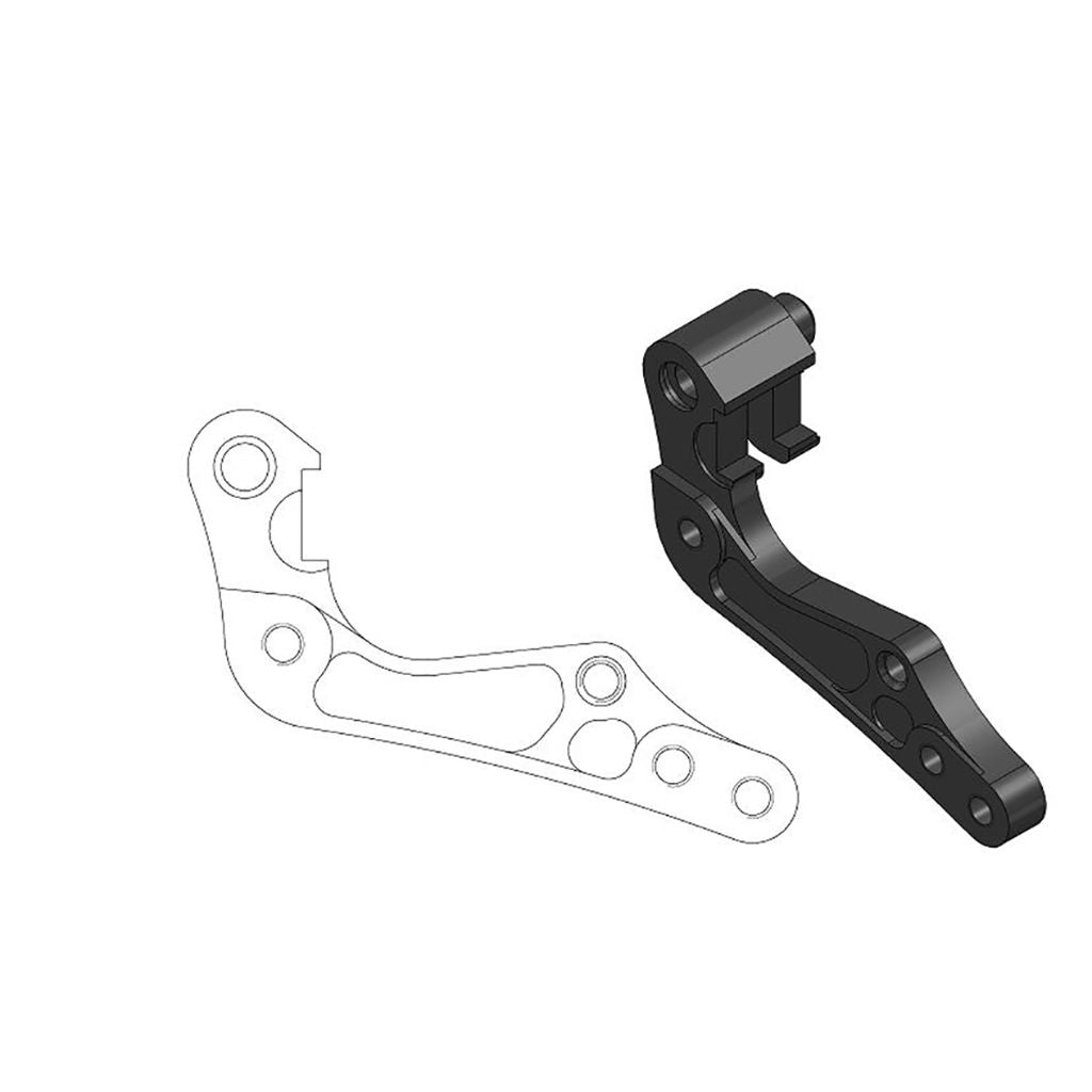 Moto-Master Bremssattel-Adapter Oversize MX 270 mm Ø (Art. m211055)