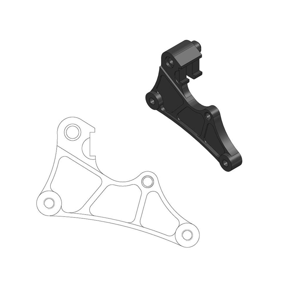 Moto-Master Bremssattel-Adapter Supermoto Street Adapter 320 mm Ø (Art. m211066)