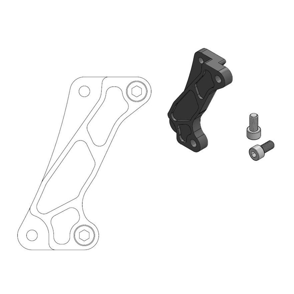 Moto-Master Bremssattel-Adapter Supermoto Street Adapter 320 mm Ø (Art. m211121)