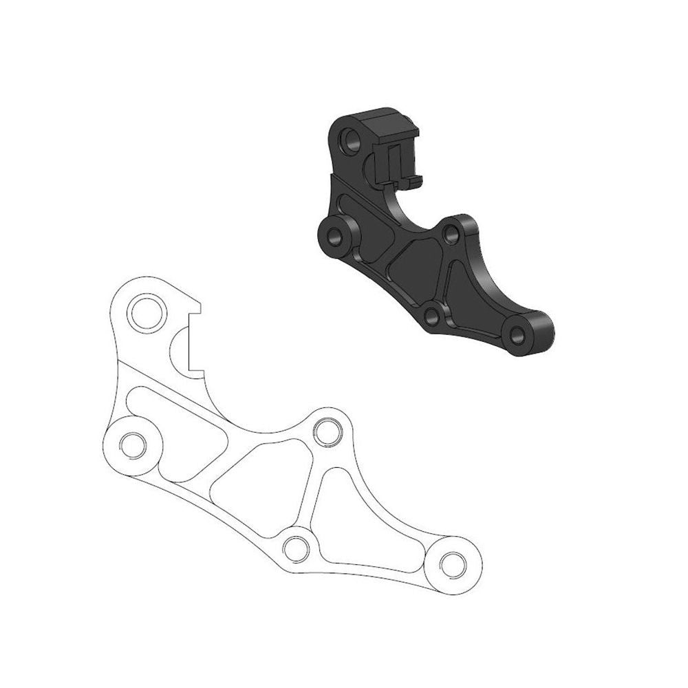Moto-Master Bremssattel-Adapter Supermoto Street Adapter 320 mm Ø (Art. m211128)