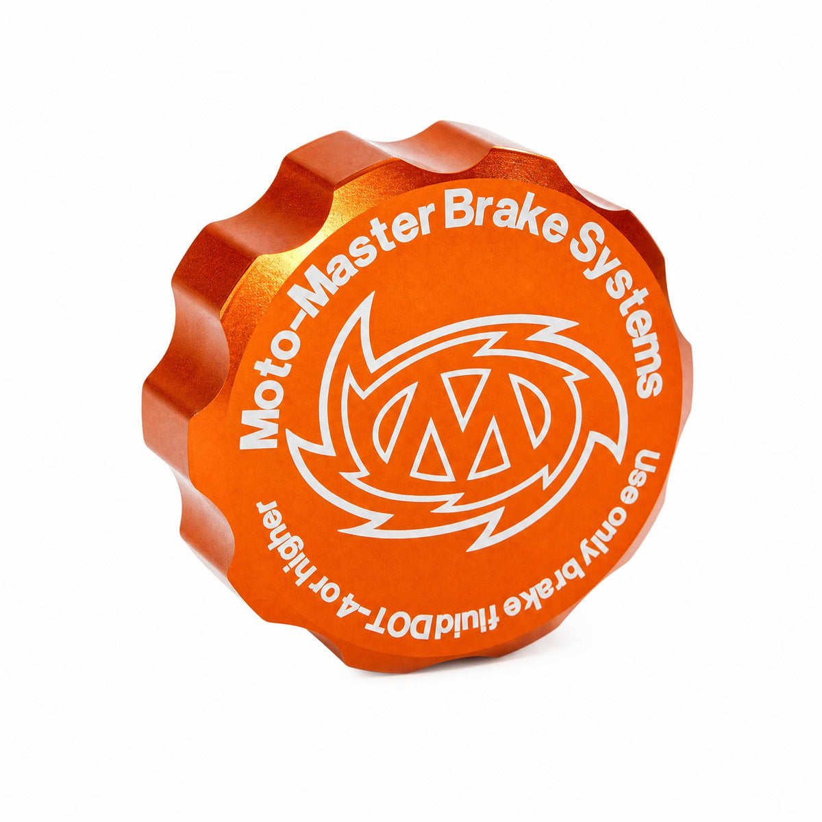 Moto-Master Bremsflüssigkeitsdeckel orange f. 213012
