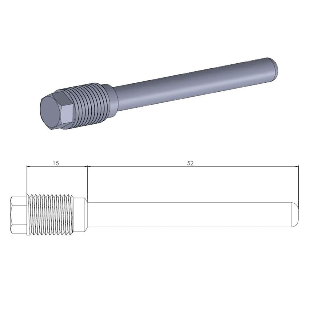 Moto-Master Bremsbelag Gleitstift (Art. m213020)