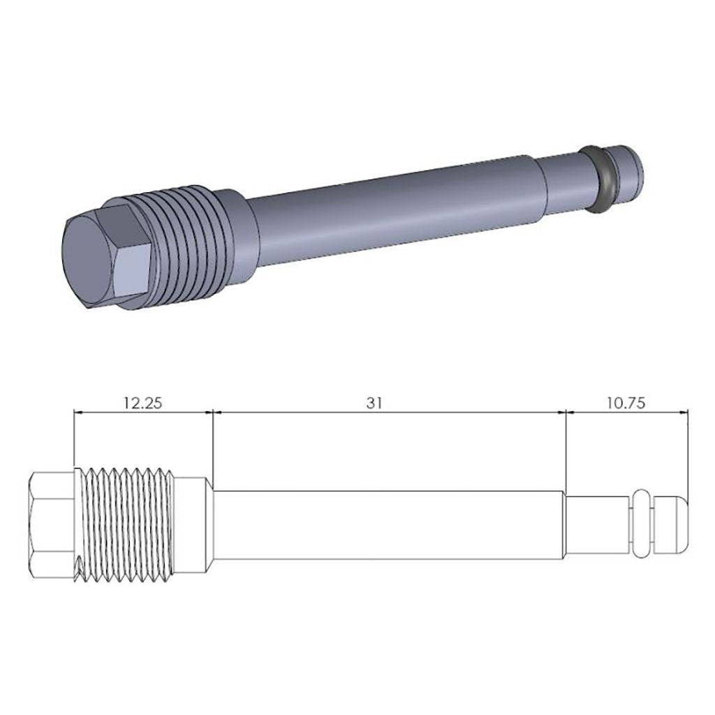 Moto-Master Bremsbelag Gleitstift (Art. m213022)