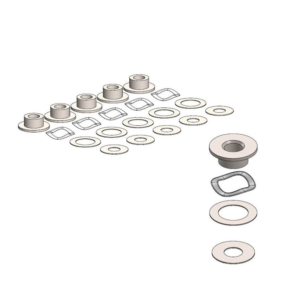 Moto-Master BMW Floater-Kit f. OEM-Bremsscheibe verschraubt 5,0 mm.