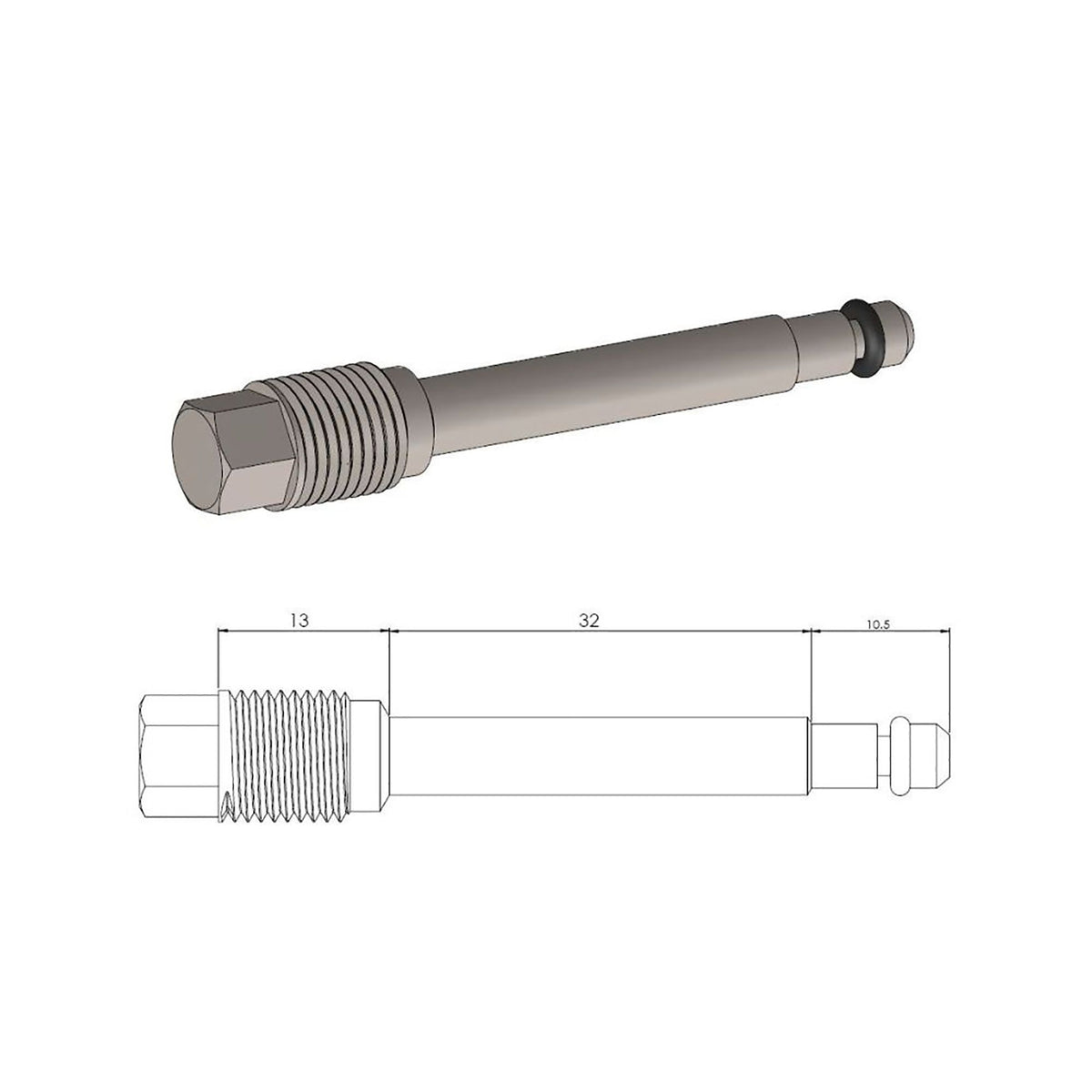 Moto-Master Bremsbelag Gleitstift (Art. m213076)