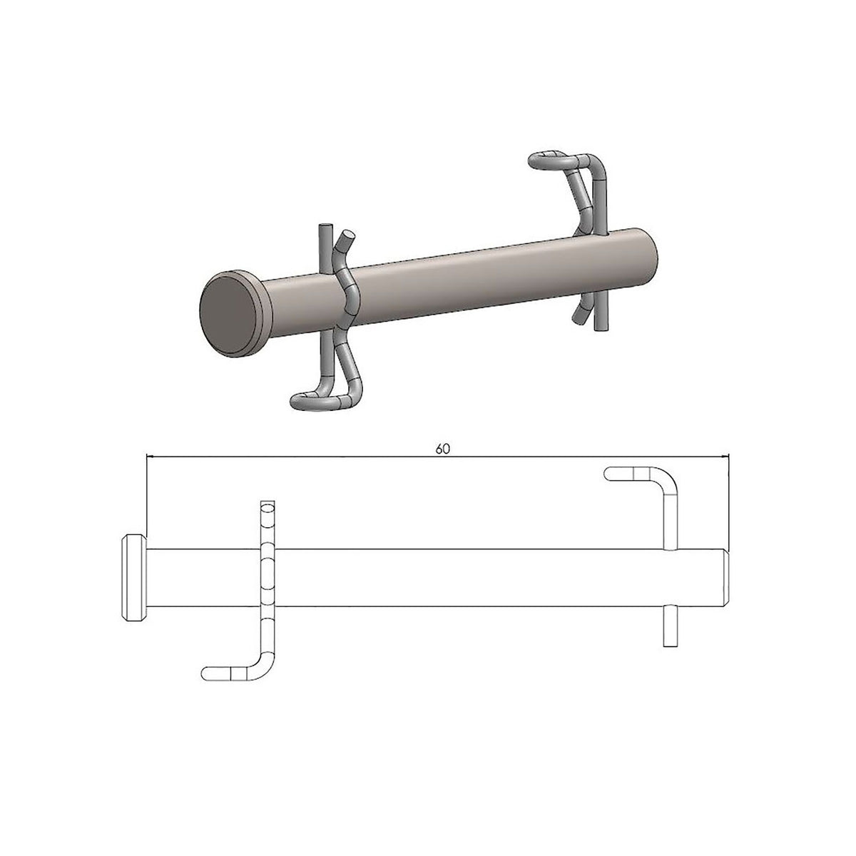 Moto-Master Bremsbelag Gleitstift (Art. m213078)