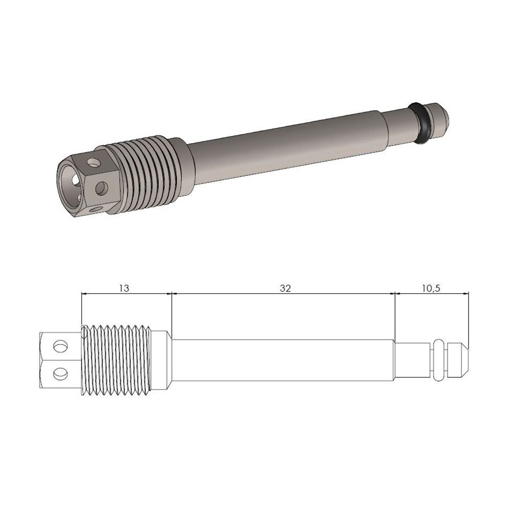 Moto-Master Bremsbelag-Gleitstift Racing vorne (Art. m213125)