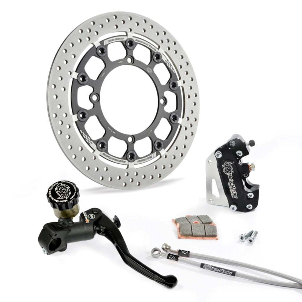 Moto-Master Supermoto Kit 300 Halo Bremsscheibe Bremssattel Bremspumpe (Art. m313067)