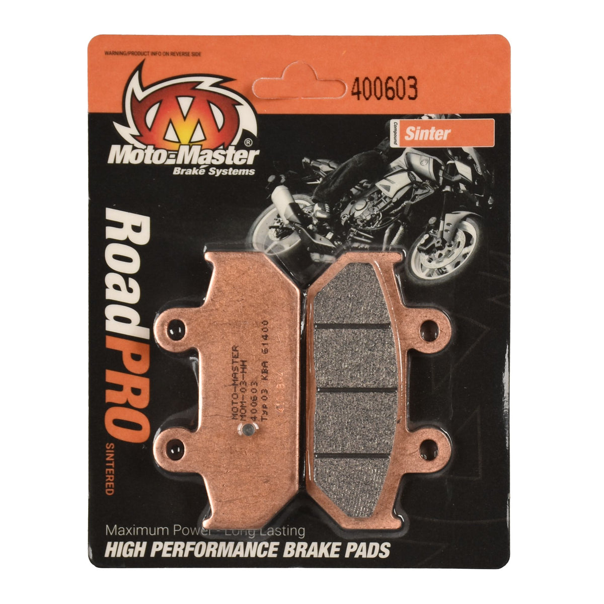Moto-Master Bremsbelag RoadPRO Scooter MCB751