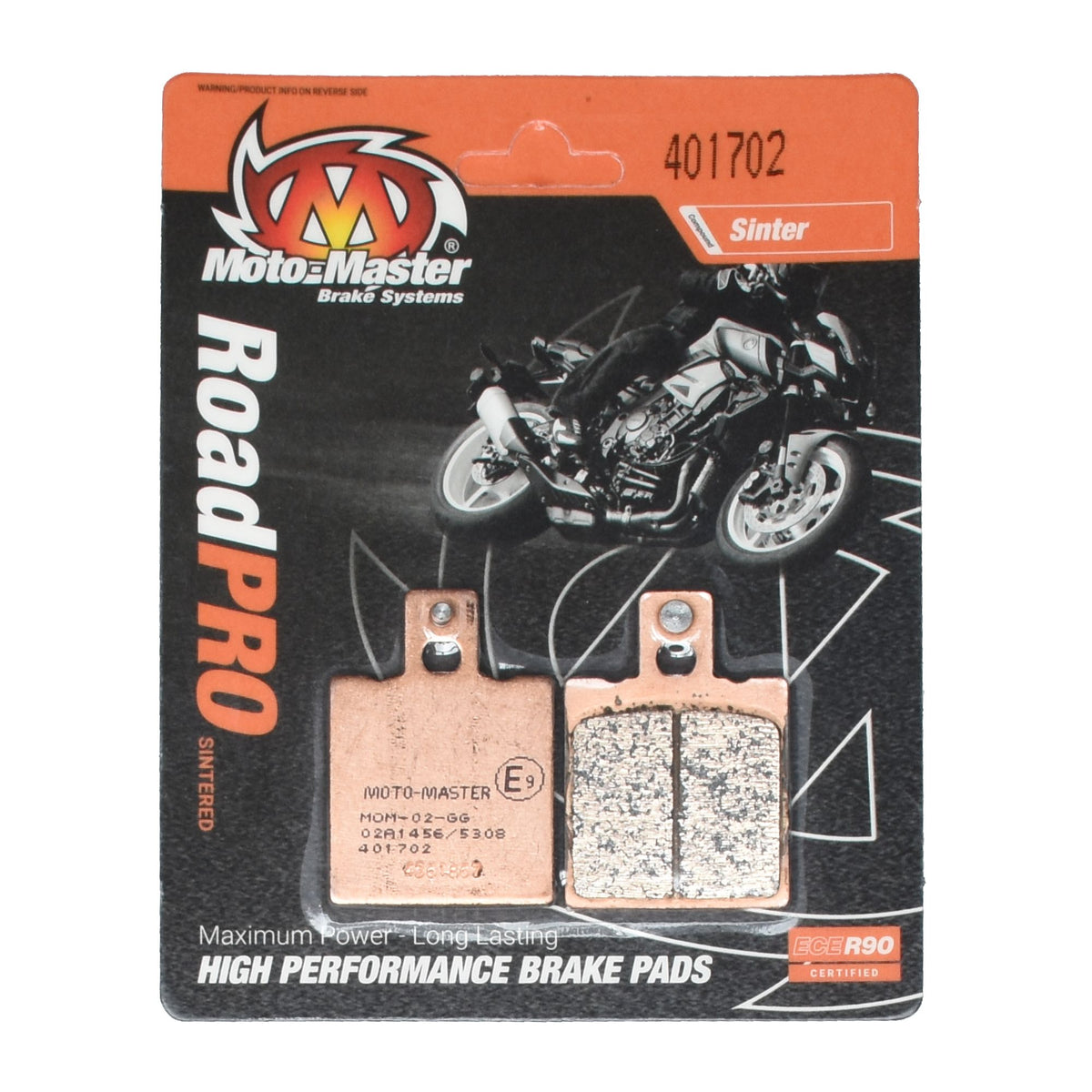 Moto-Master Bremsbelag RoadPRO Sinter hinten MCB75