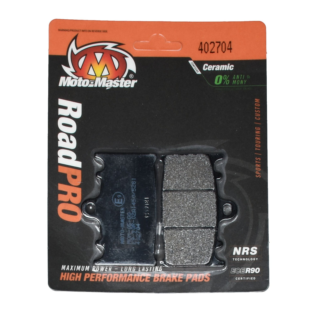 Moto-Master Bremsbelag RoadPRO Ceramic MCB602